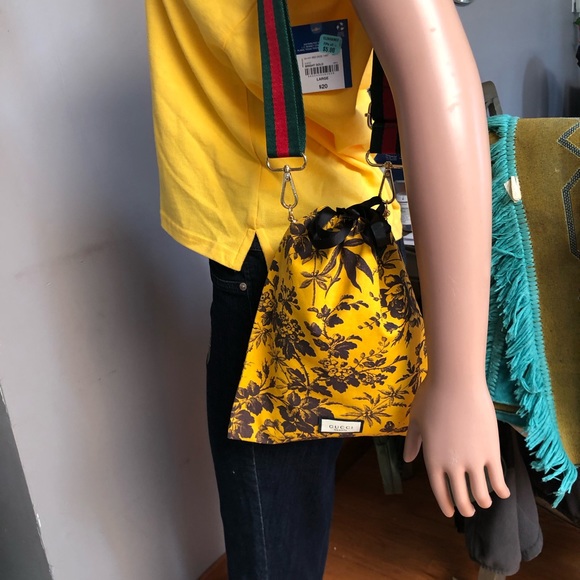 Gucci string bag converted in to belt bag . - Picture 9 of 16